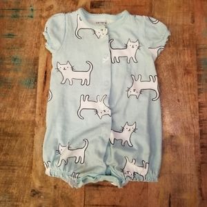 9M 🐱Kitty Romper🐱